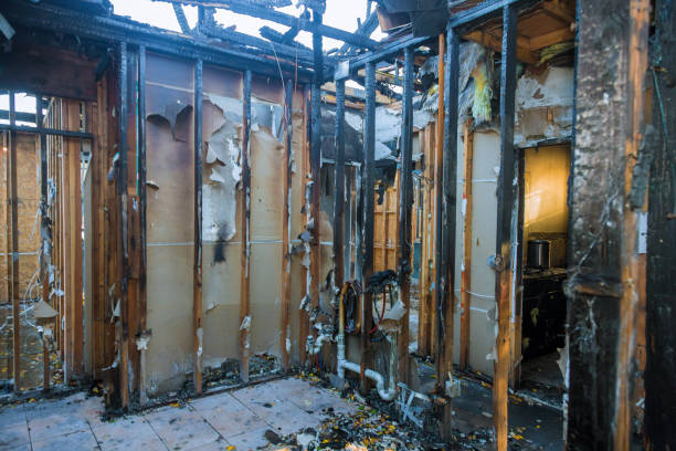 Professional Fire Damage Removal technician working in West Wyomissing, PA